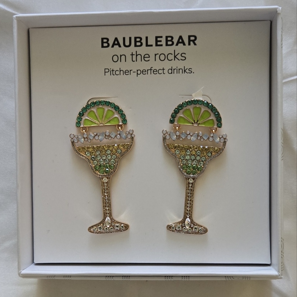 BaubleBar Cocktail Earrings Set- New In Boxes - Picture 2 of 7